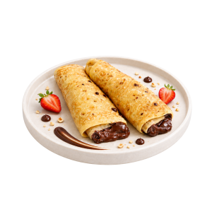 Crepes con chocolate